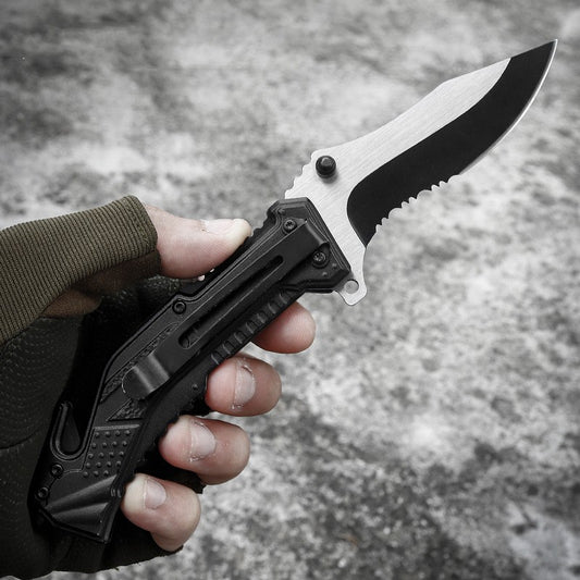 Folding Knife Wilderness Survival Emergency Survival Knife